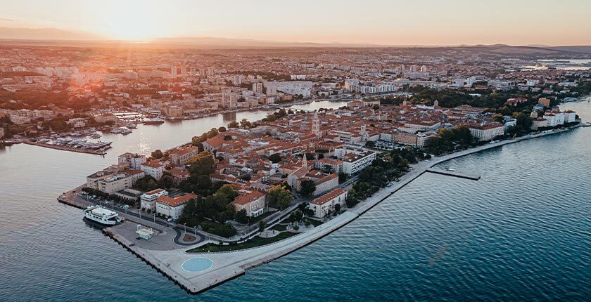 Iz Osijeka do Morskih orgulja i Pozdrava suncu u Zadar!