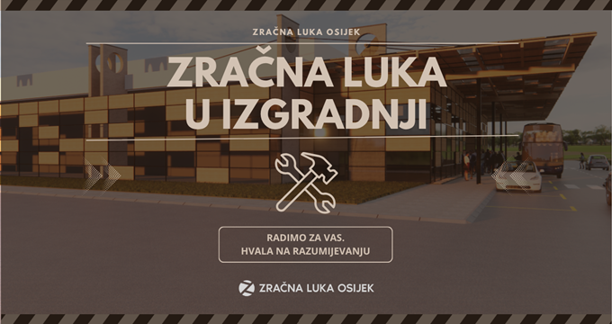 Važna obavijest putnicima: Rekonstrukcija putničkog terminala u tijeku!