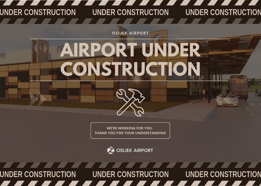 Important Notice to Passengers: Terminal Reconstruction Underway!