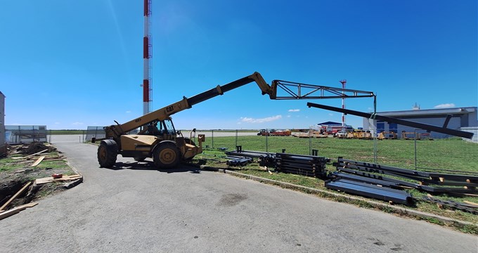 VIDEO: Verwaltungsgebäude des Flughafens Osijek wird vorübergehend Terminal