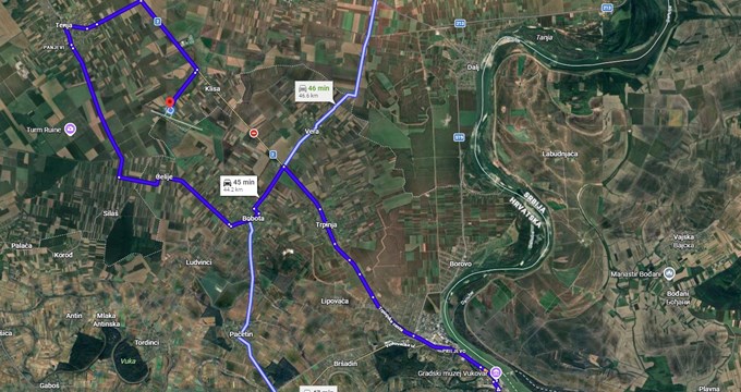 Obavijest: zatvorena dionica DC2 kod Klise – koristite obilazni pravac