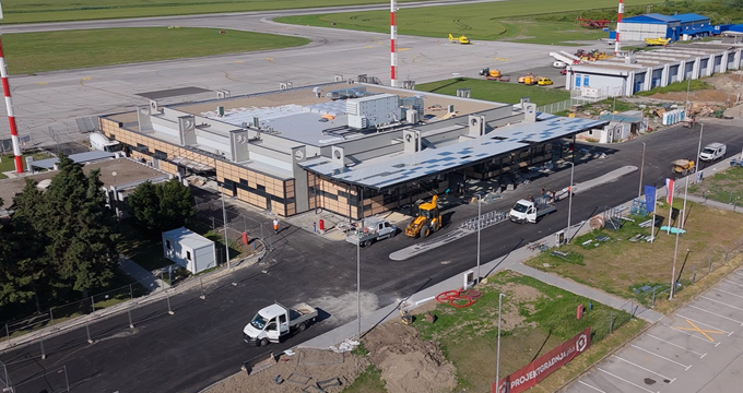 Reconstruction of Osijek Airport’s passenger terminal enters its final phase